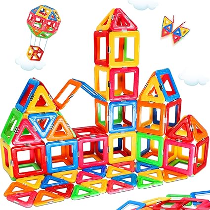 Magnetic Building Blocks for Kids – Educational Construction Toy Ages 3-9